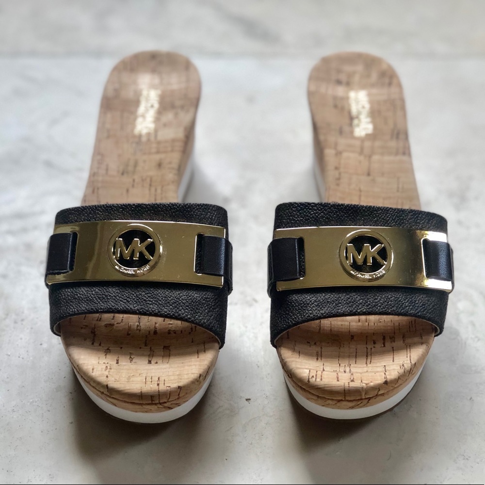 Michael Kors Warren Platform Wedge Sandal